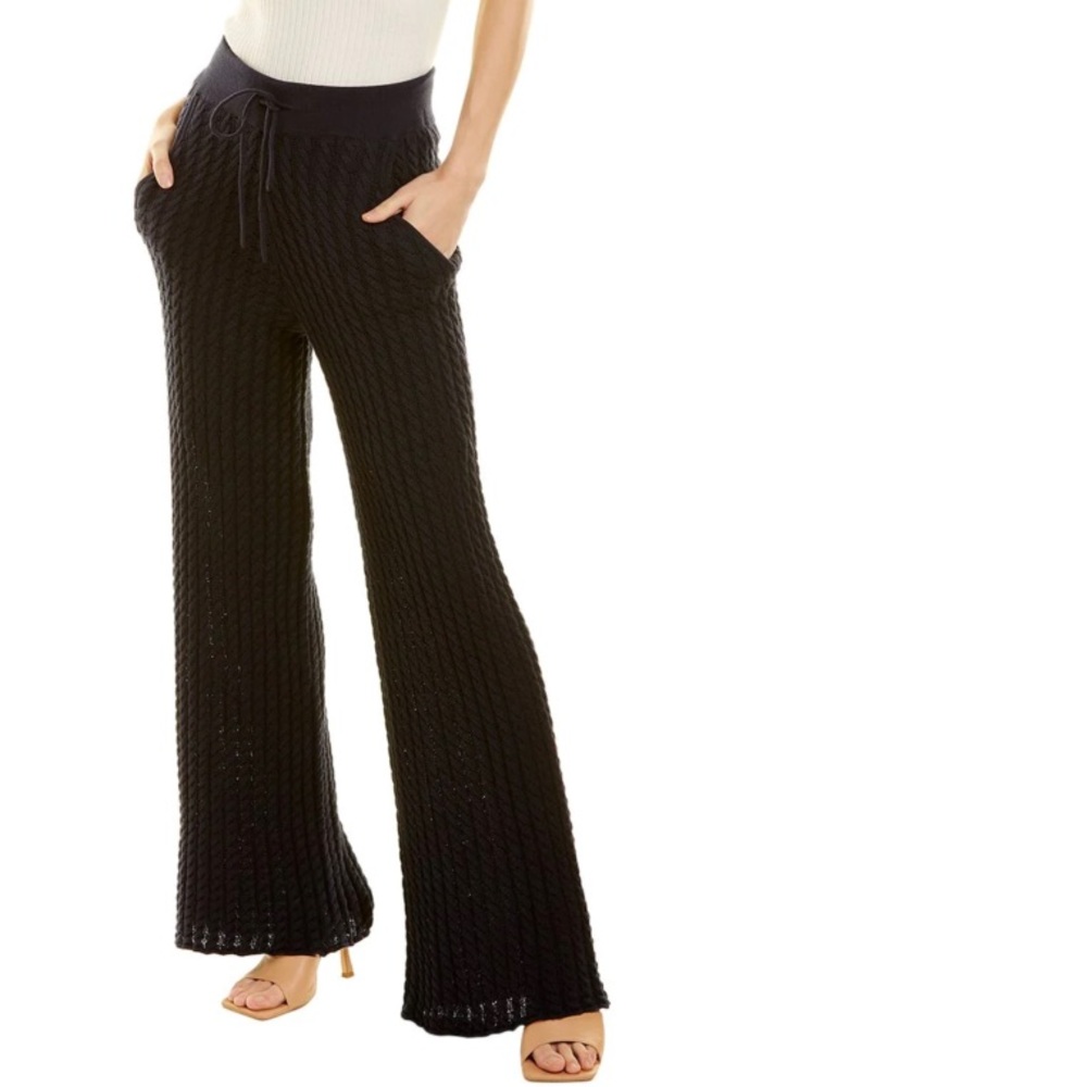 AMUR Antonella Wool-Blend Lounge Pant
